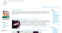 Desktop Screenshot of djb-ev.de